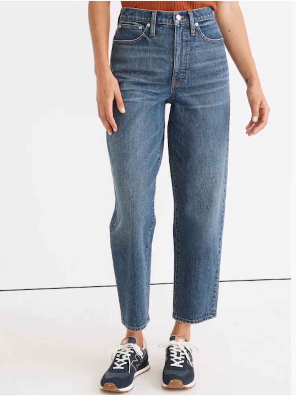 Madewell Balloon Jeans in Corson Wash Size 26 - Picture 2 of 16